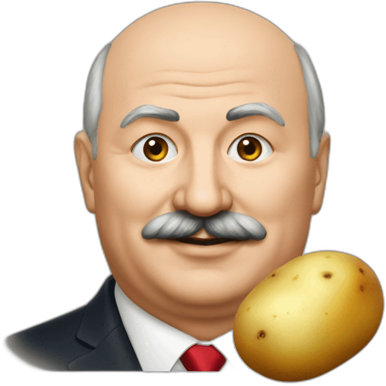 Lukashenko and Potato emoji