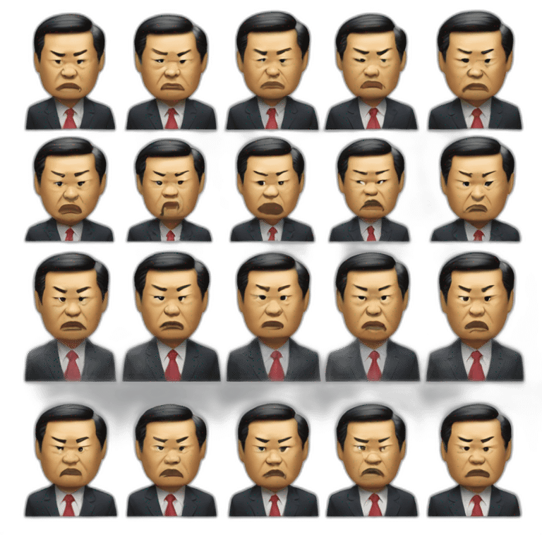 angry Xi Jinping emoji