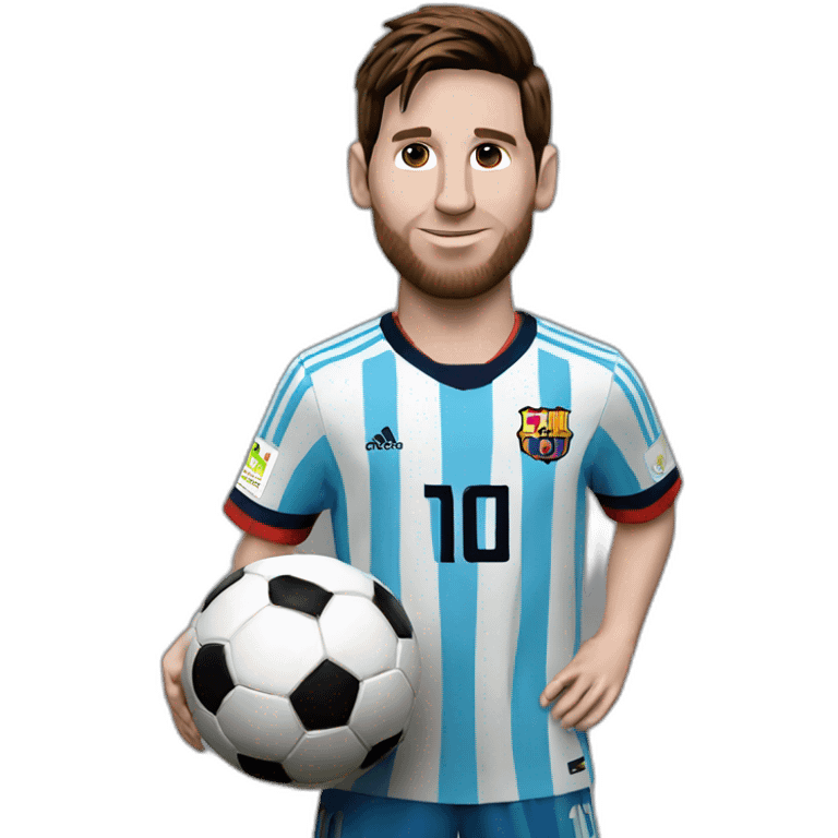 Messi ballon d’or emoji