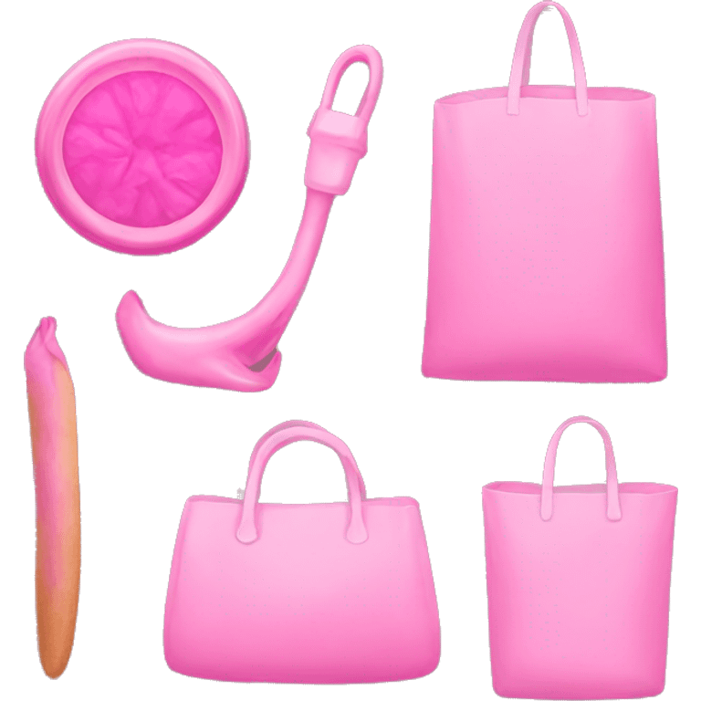 Pink items emoji