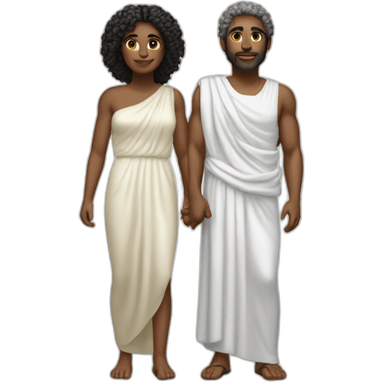 greek god female lesbian white couple emoji