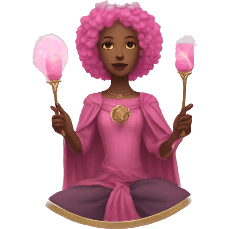 Pink tarot emoji