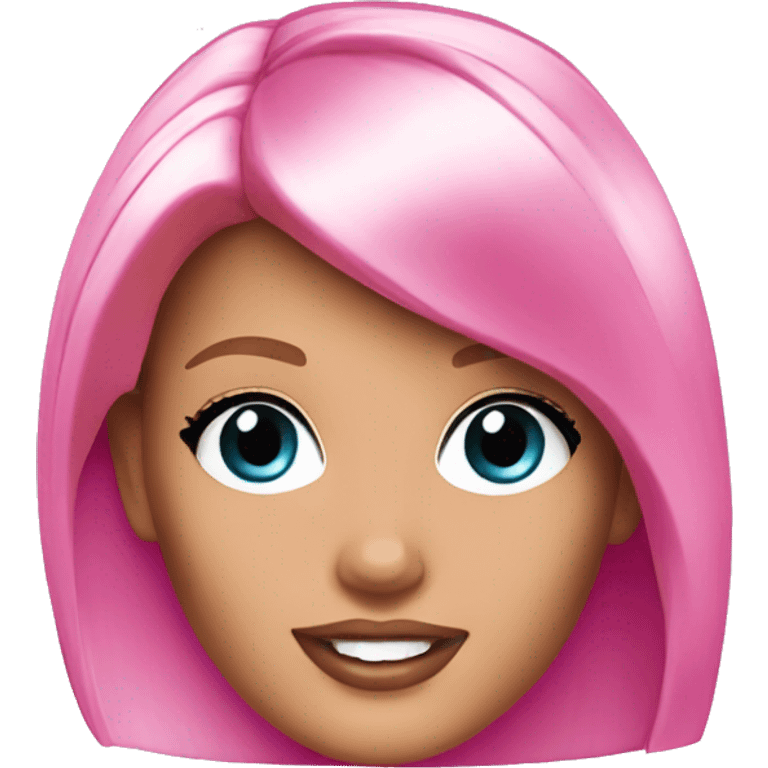 Barbie head emoji