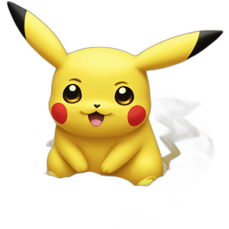 Pikachu dort emoji