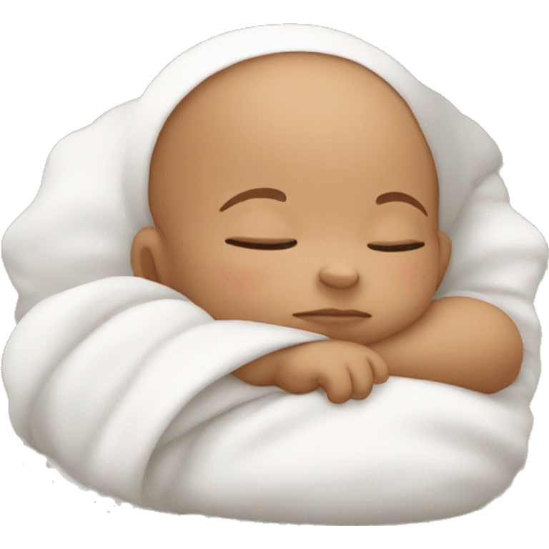 Sleeping baby emoji