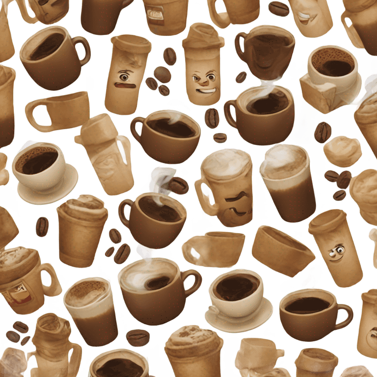 Coffee coffee coffee emoji