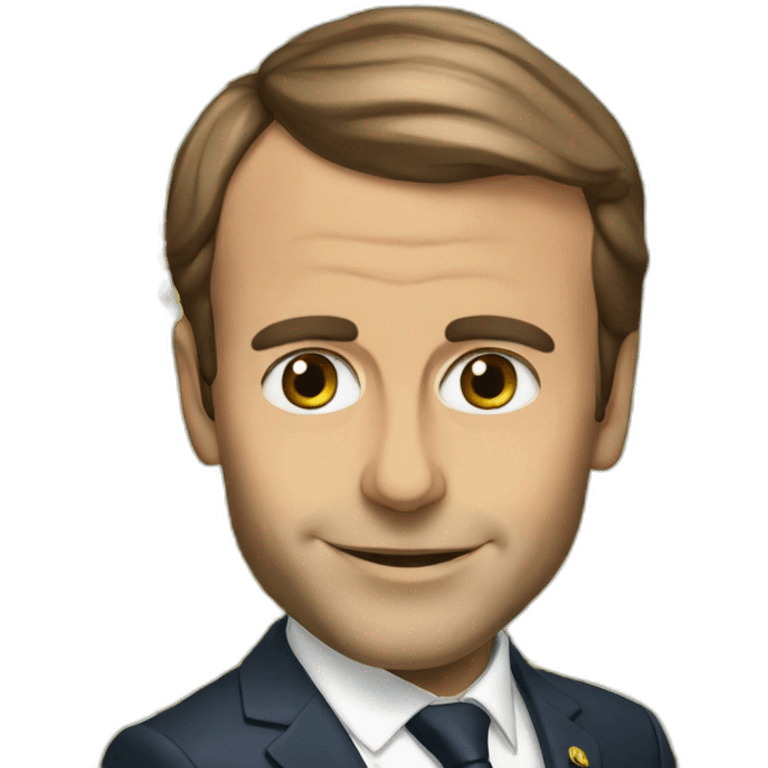 Emanuel Macron emoji