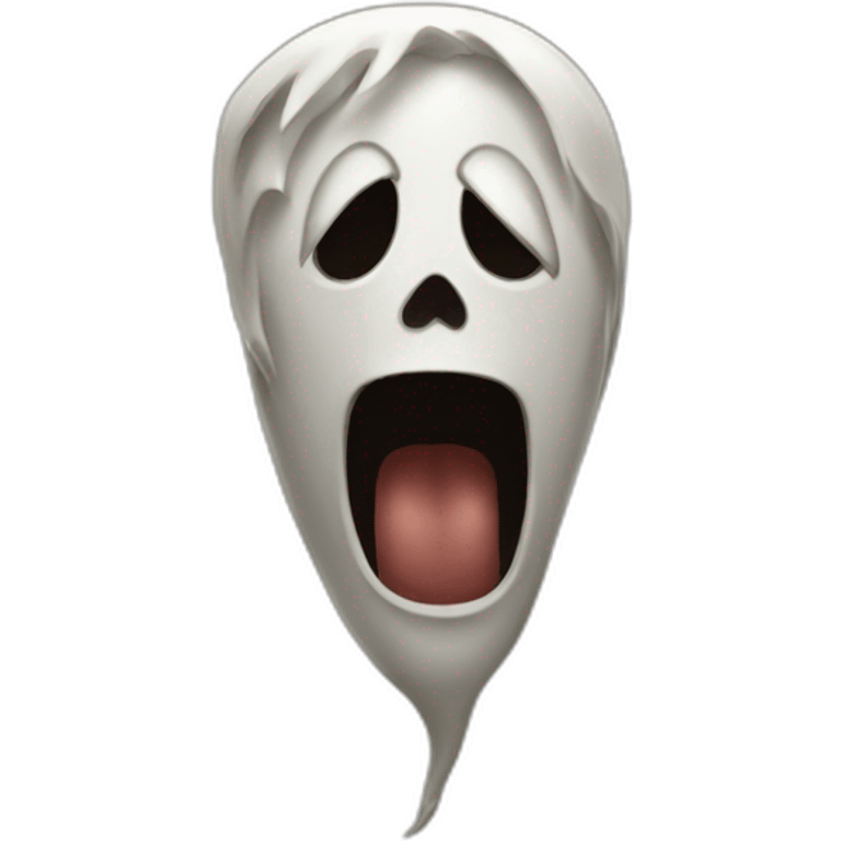 Scream emoji