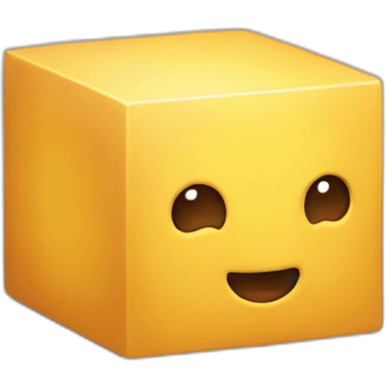 Cube emoji