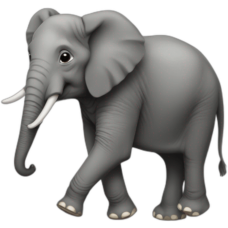 elephant walking emoji