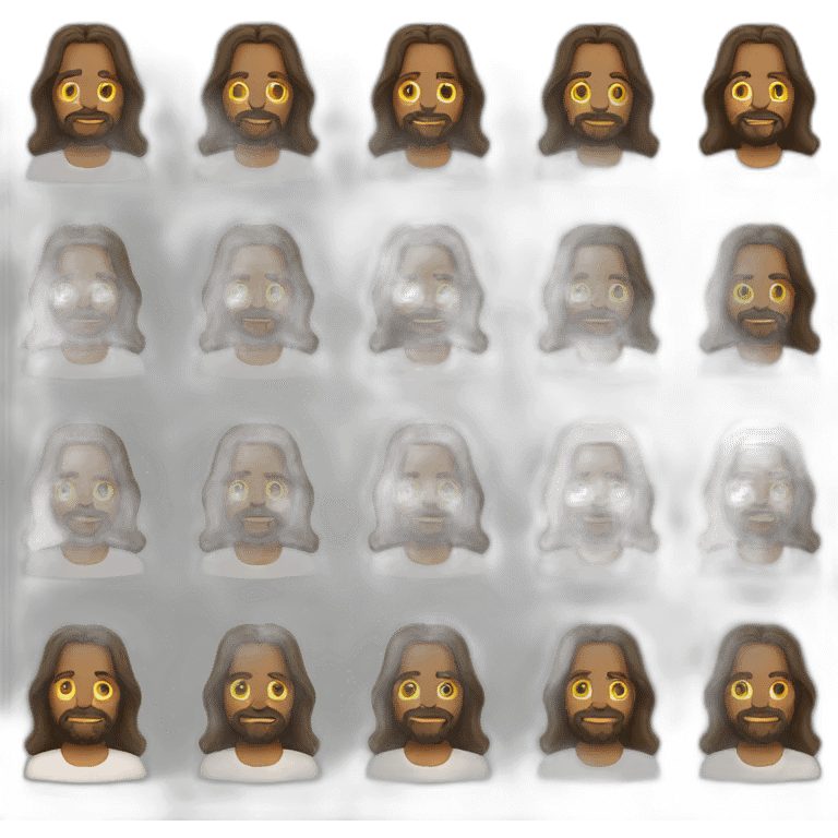 8 different jesus emojis  emoji