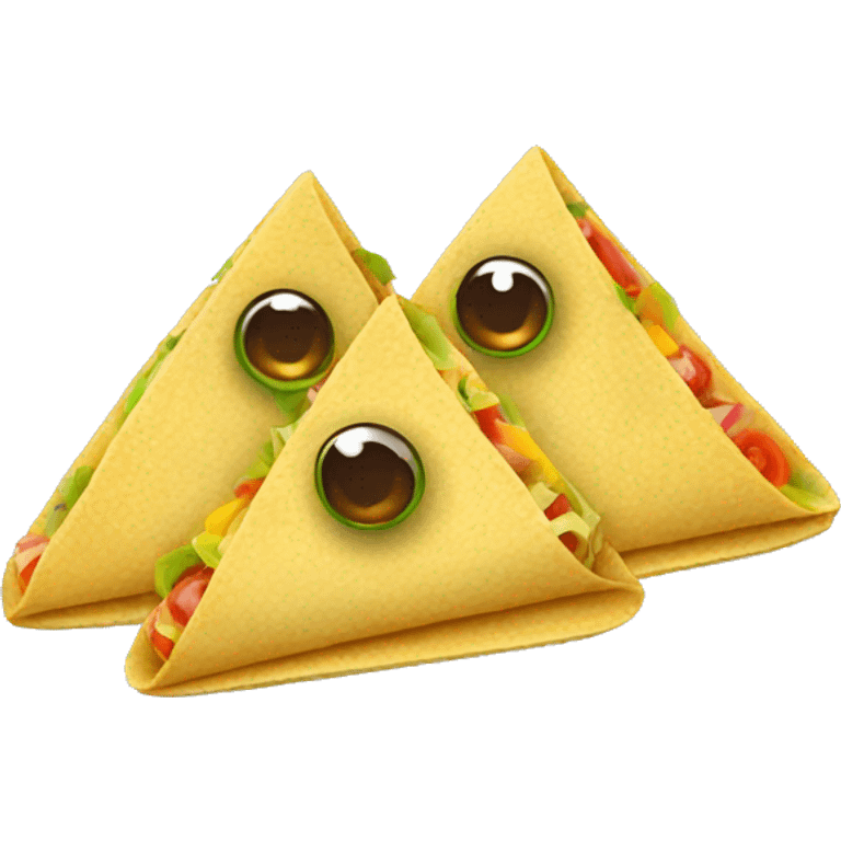 triangular tacos emoji