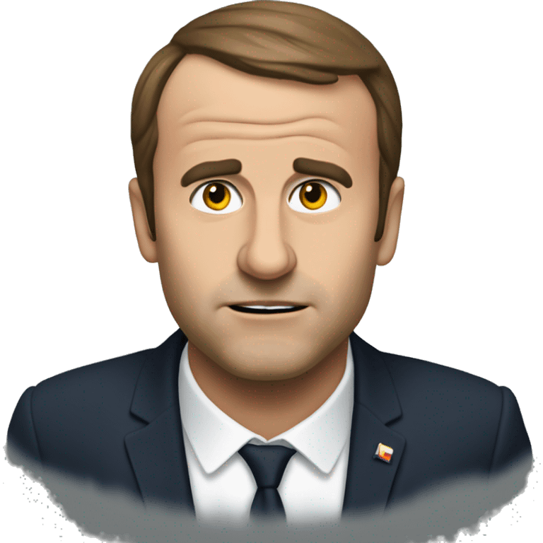 Macron qui pleure  emoji