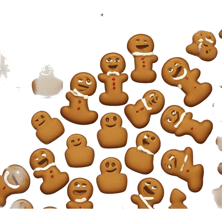 Ginger bread man emoji