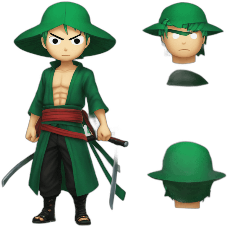 roronoa zoro enma emoji