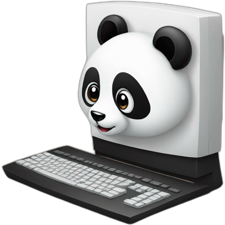 panda computer emoji