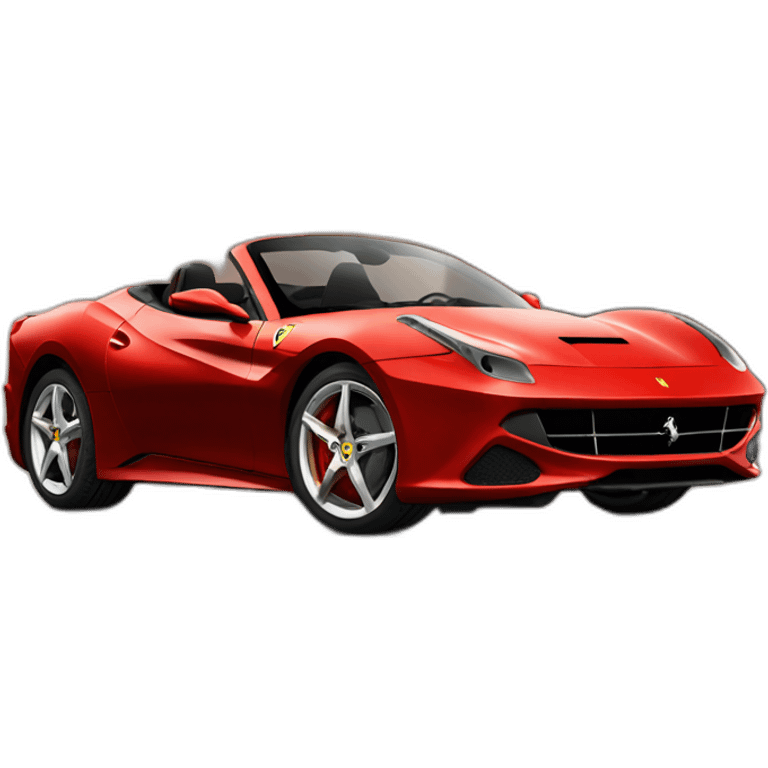 red ferrari emoji