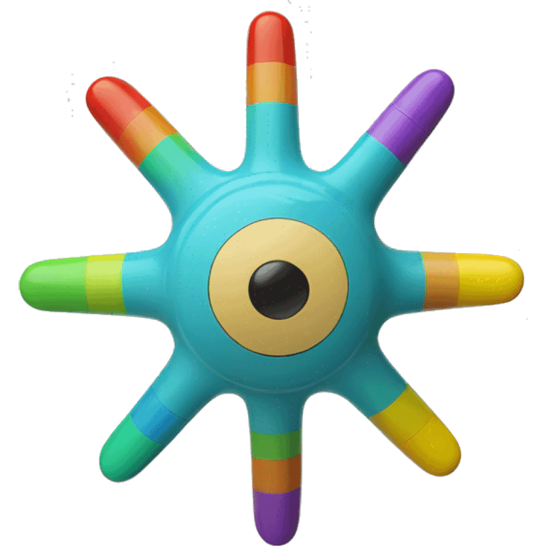 spin top toy emoji