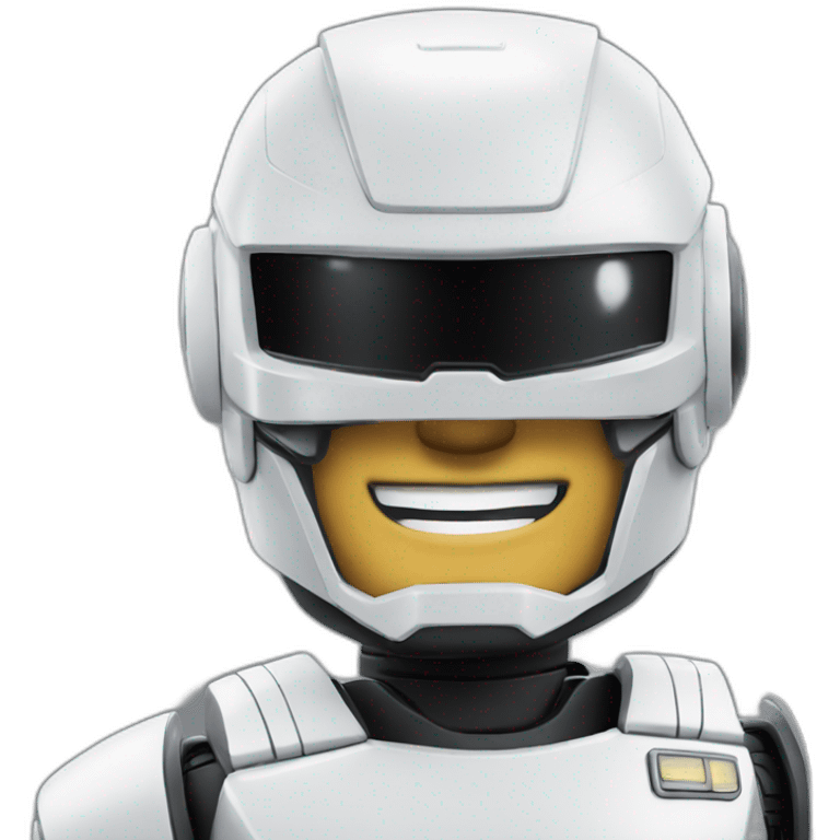 Robocop Smiling emoji