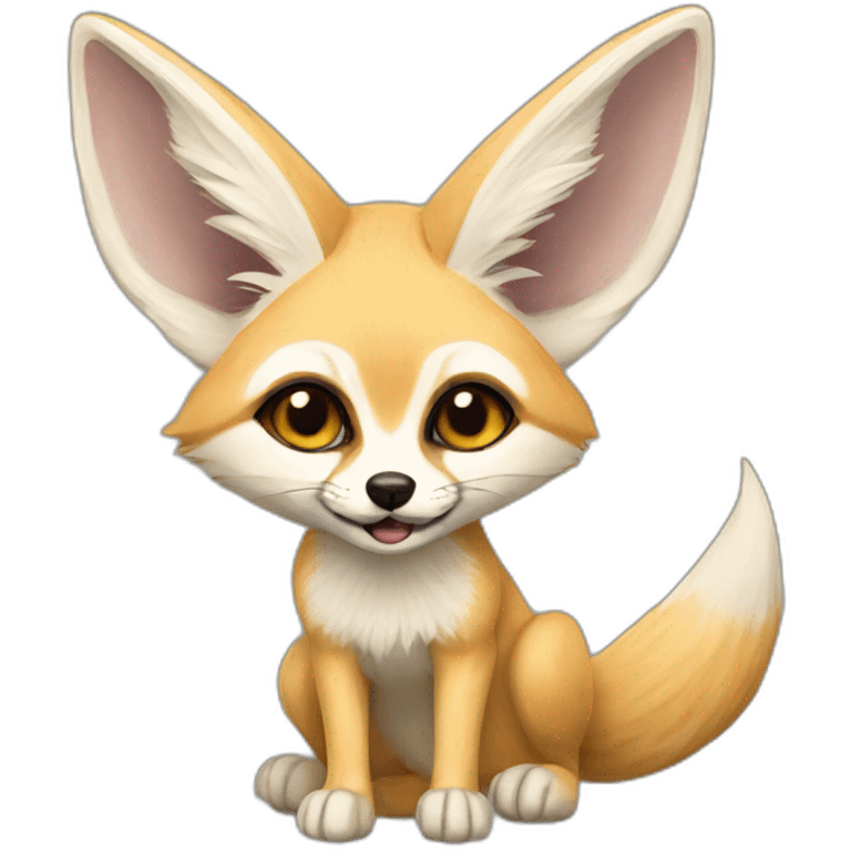 Fennec fox emoji