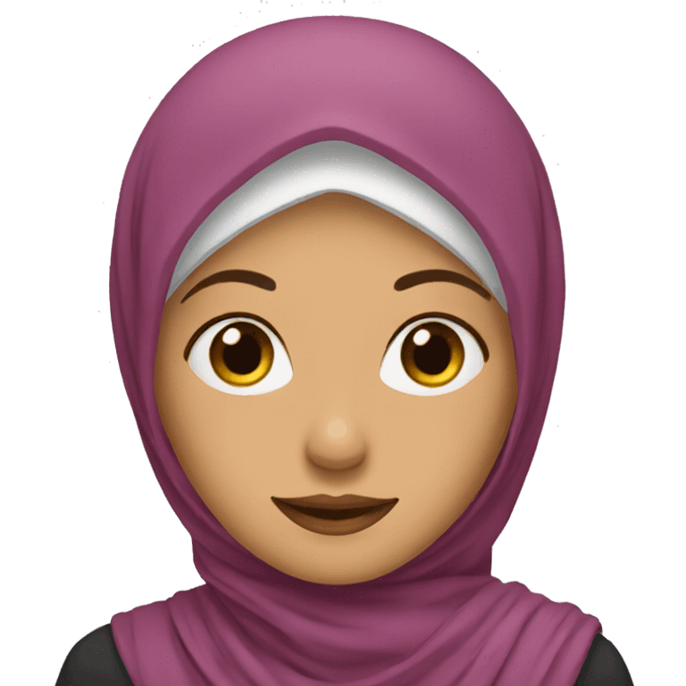 woman with hijab emoji