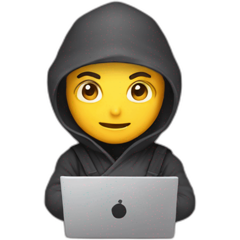 ninja developer with a laptop emoji