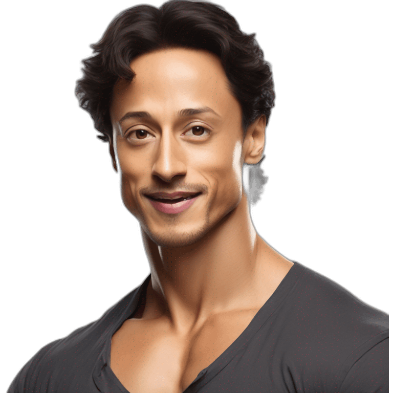 Tiger Shroff  emoji