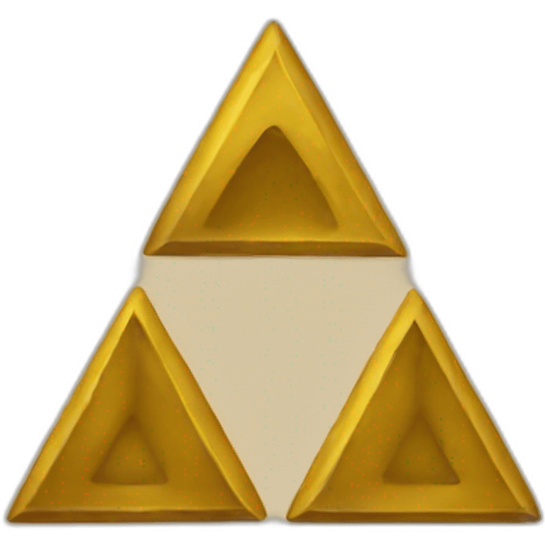 The triforce emoji