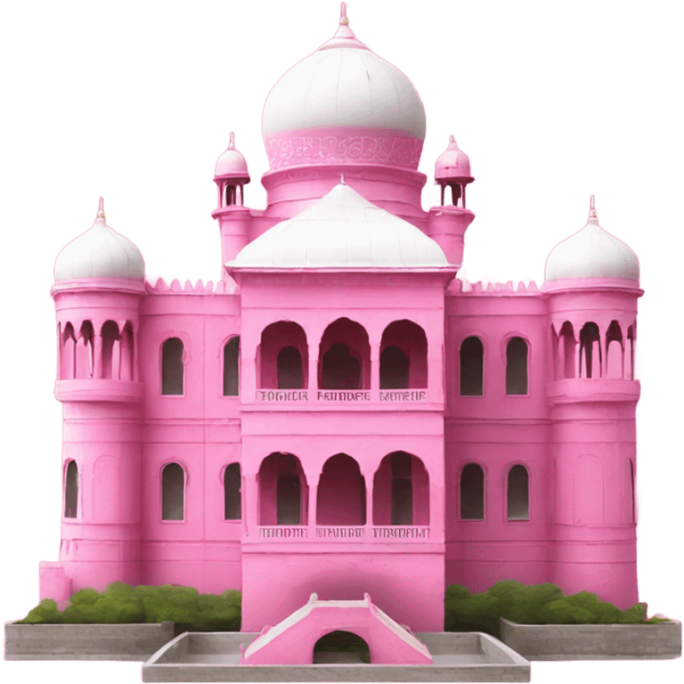 Pink palace Bangladesh emoji