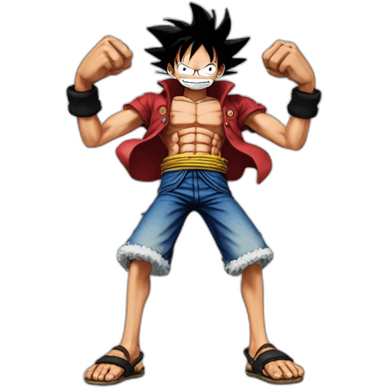 Monkey d luffy gear 5 emoji