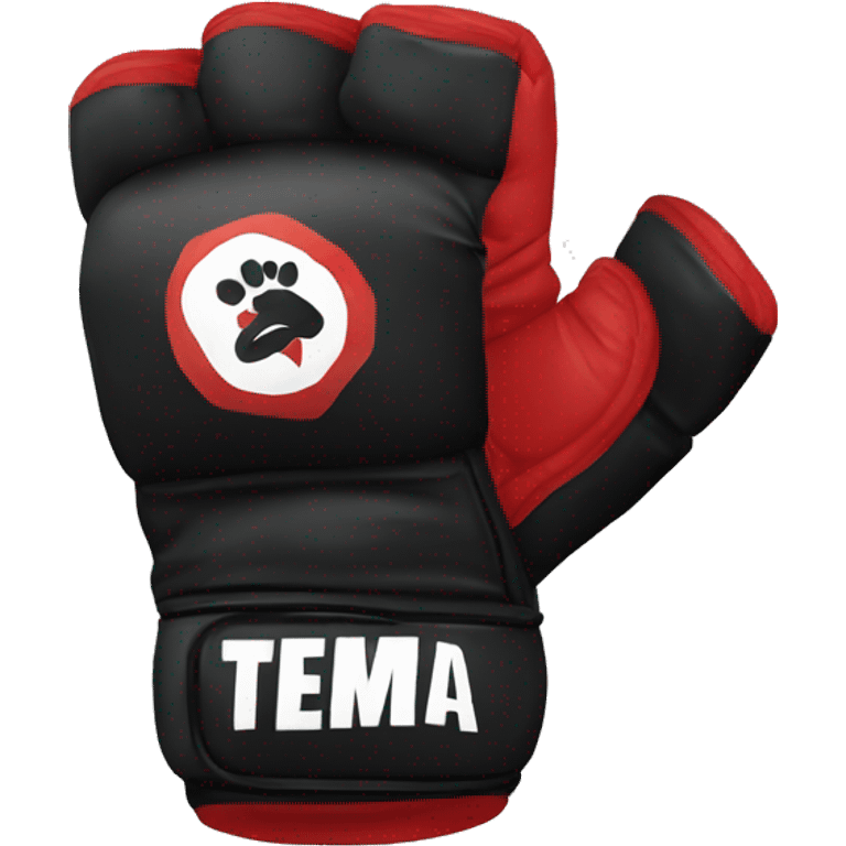 mma glove emoji