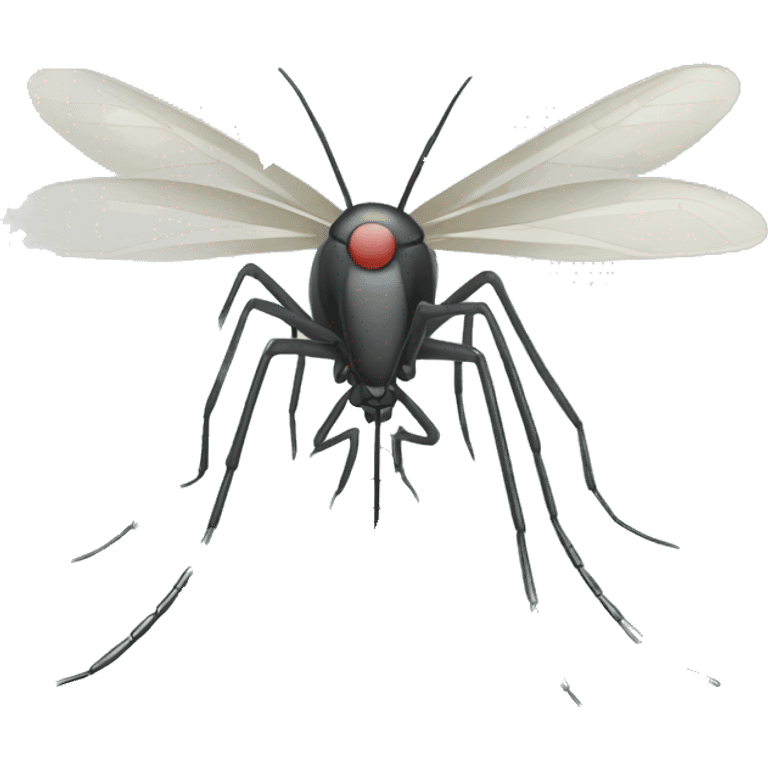 Mosquito con puntos blancos emoji