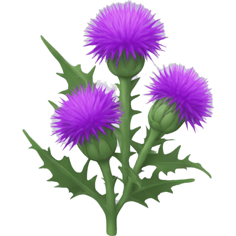 Emoji thistle emoji