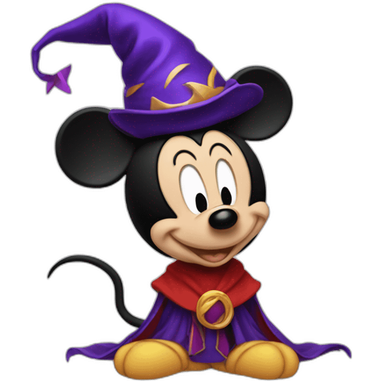 Mickey Mouse sorcerer emoji