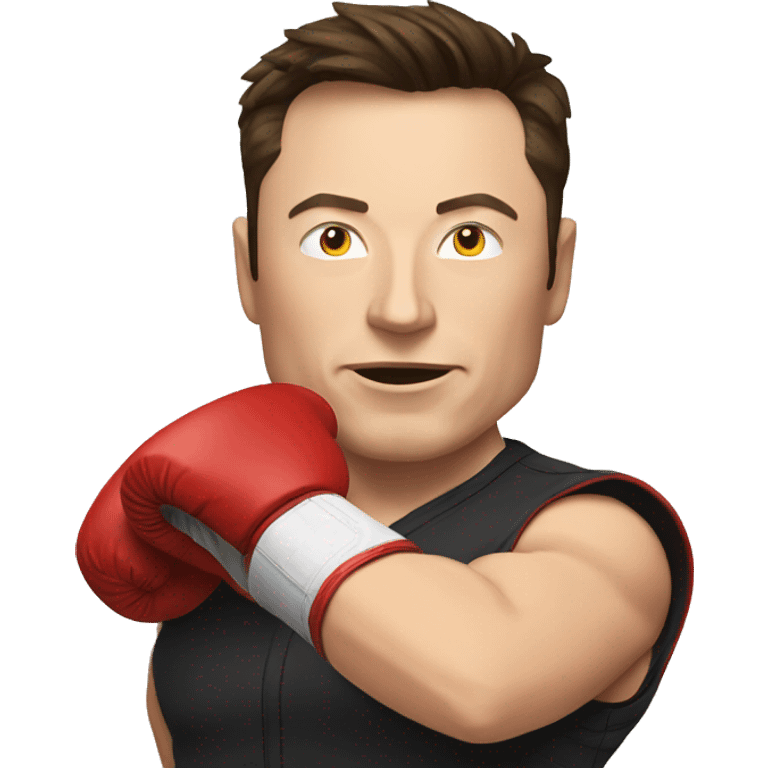 Elon Musk Boxing emoji