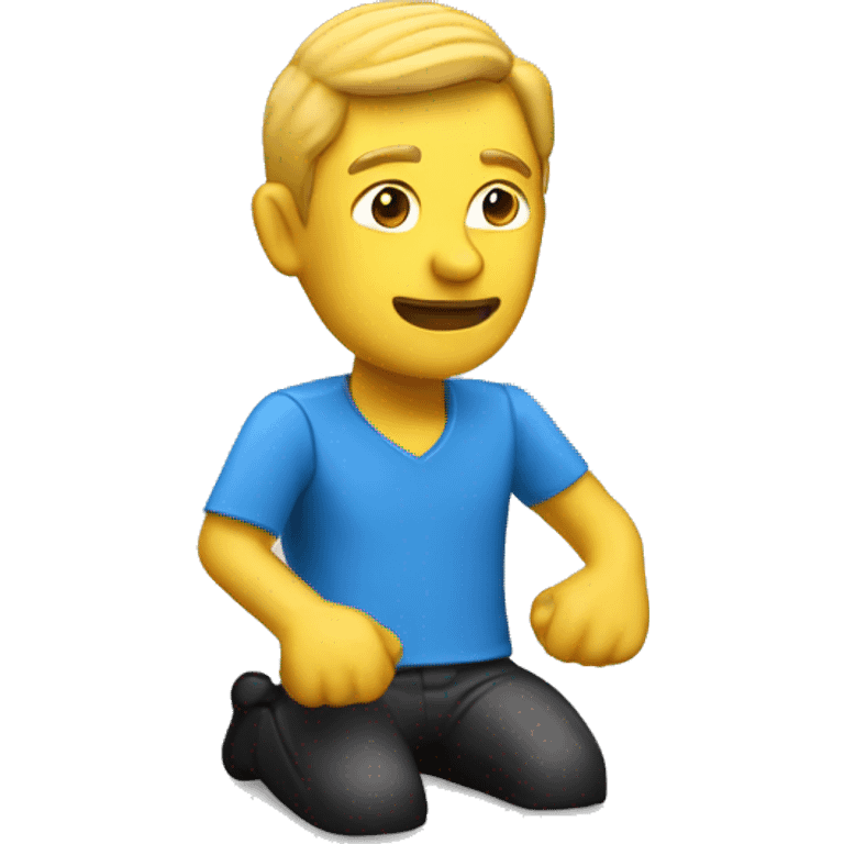 3d printing a man emoji