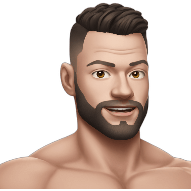 Hyper realistic Finn Balor emoji