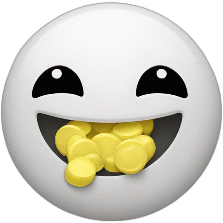 dédain chewing gum emoji