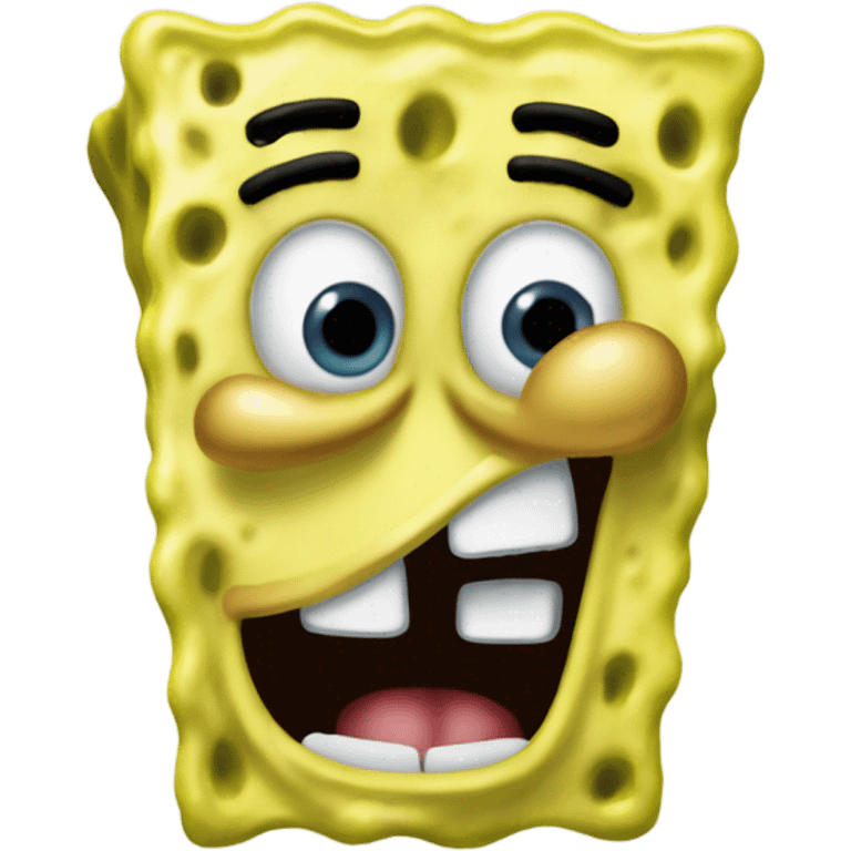 SpongeBob phew emoji