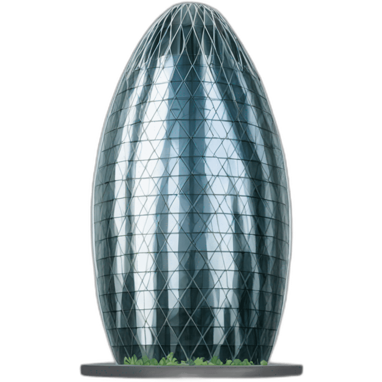 London gherkin glass building emoji