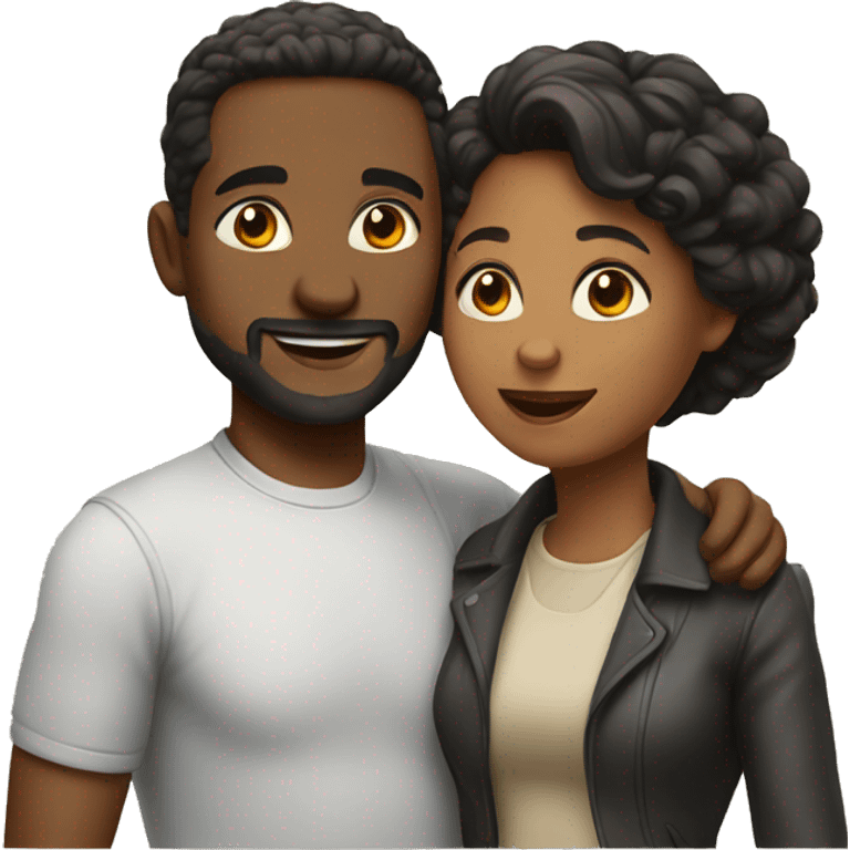 Loving couple emoji