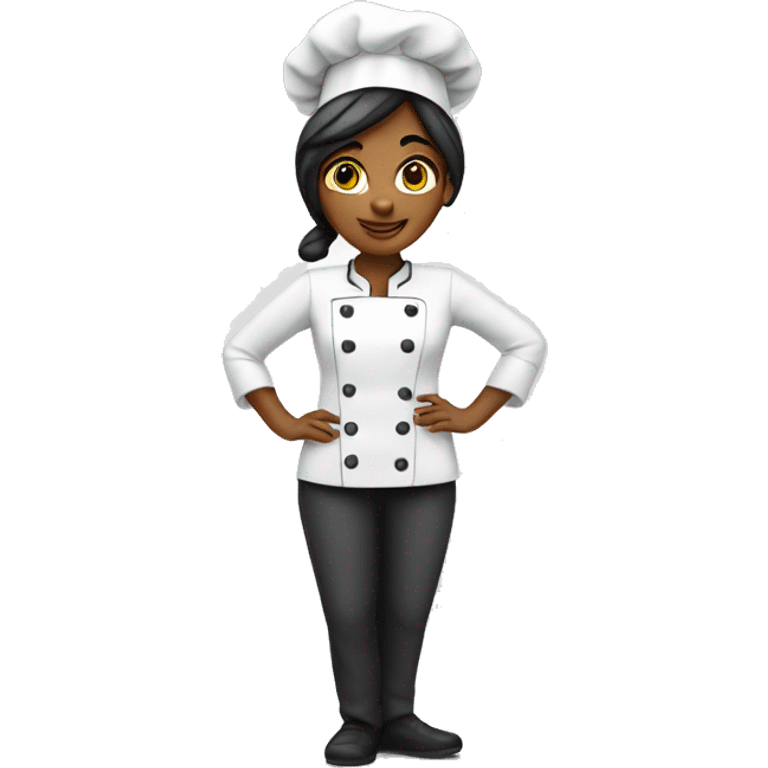 personal chef woman emoji