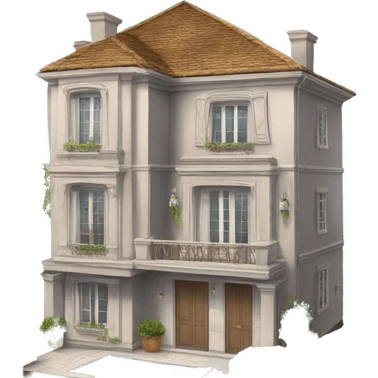 Une maison de luxe  emoji