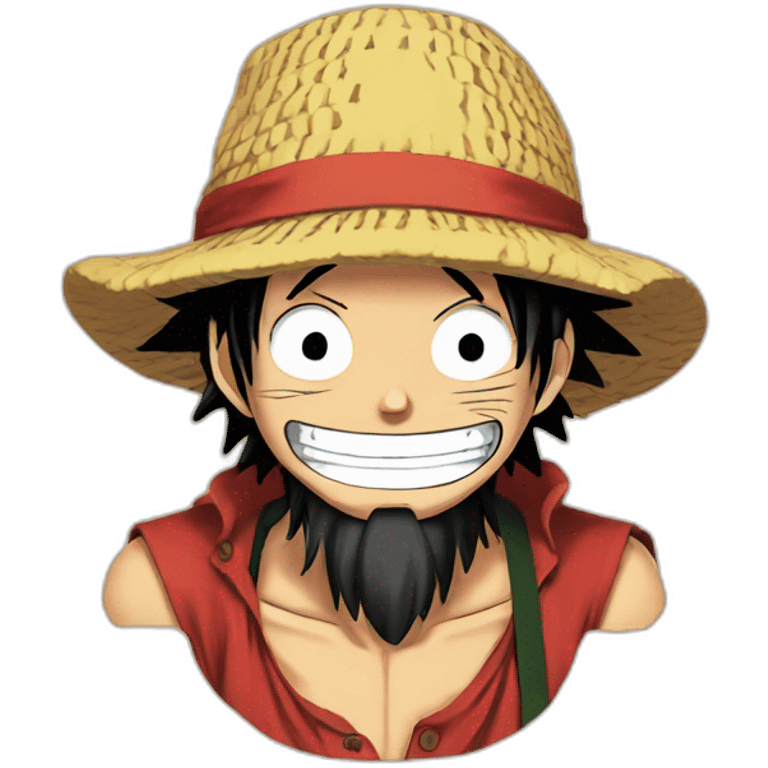 Luffy one piece emoji