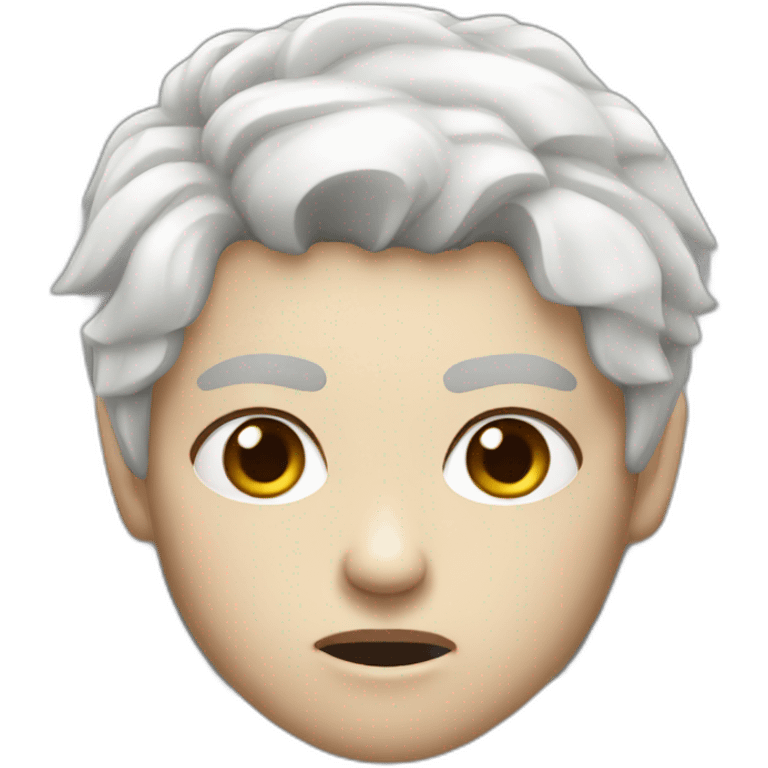 Angry white man chinese girl emoji