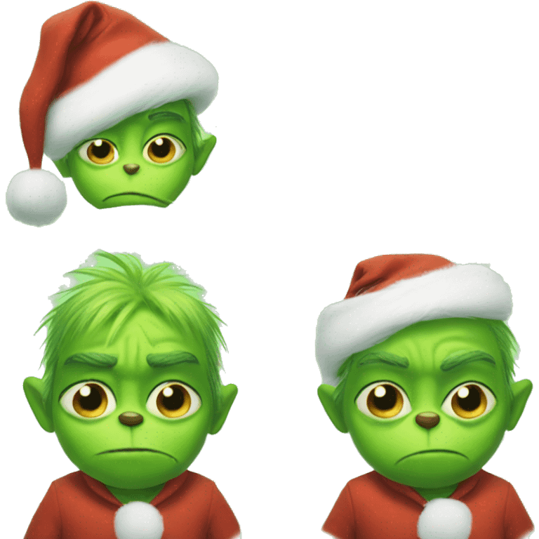 grinch merge babyboss, face babyboss,  emoji