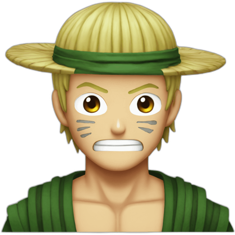 one piece zoro emoji