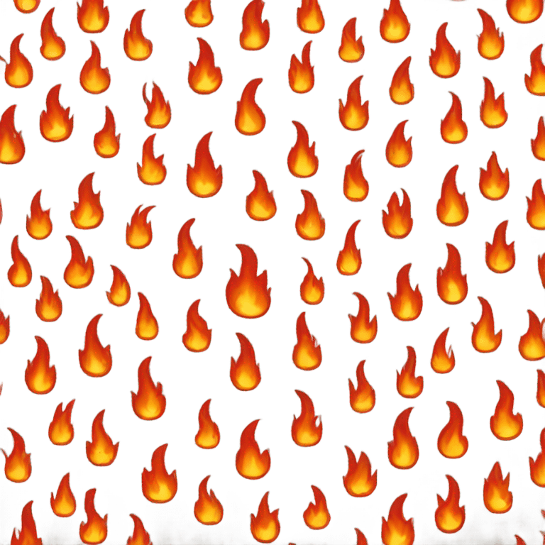 Fire as a brand emoji