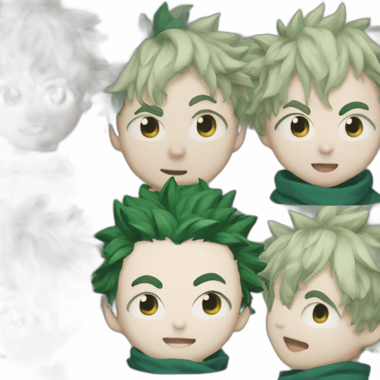 Izuku midoria emoji