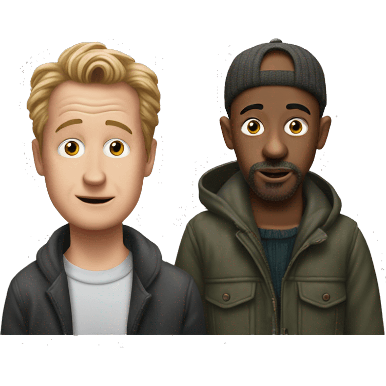 Marv and Harry from home alone  emoji